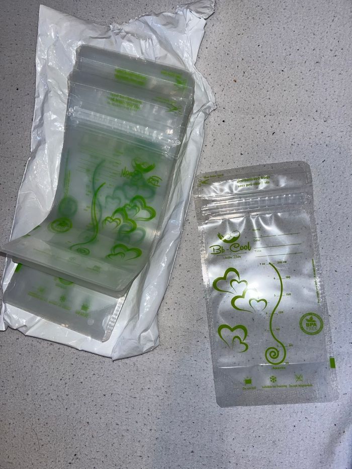 Sacs de conservation lait maternelle sans BPA - photo numéro 5