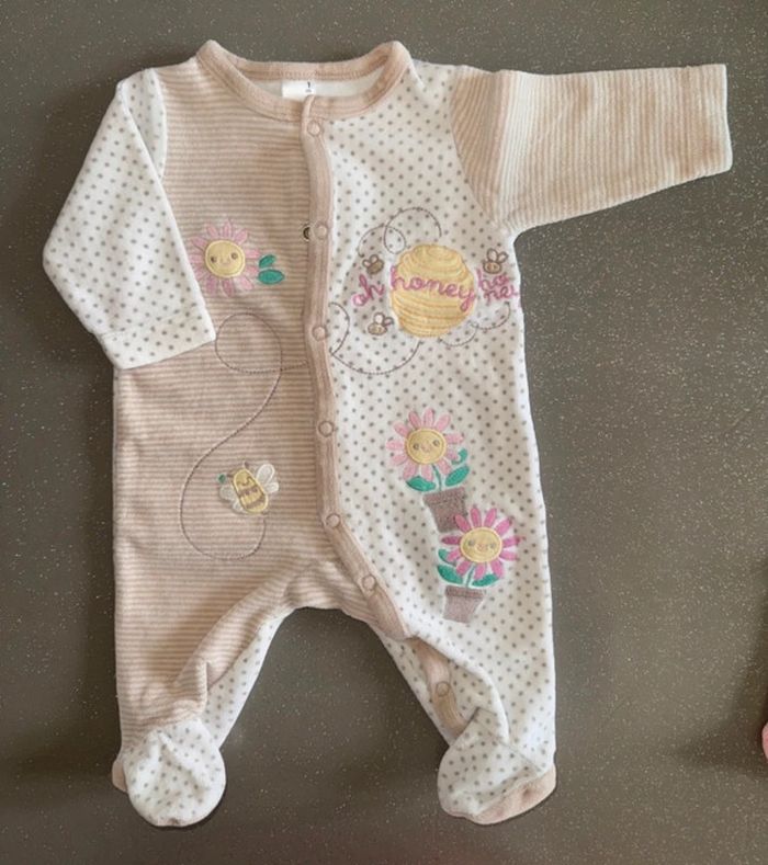 Lot de 5 pyjamas 1 mois - photo numéro 6