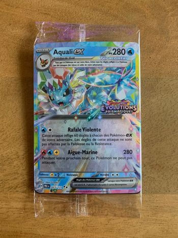 Carte Pokemon Aquali EX 023/131 Stamp - photo numéro 1