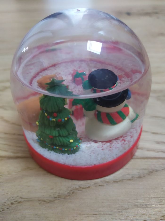 Lot de 3 boules de neige Merry Christmas - photo numéro 5