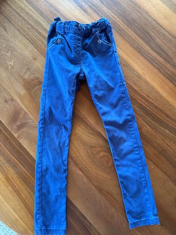 Jeans skinny , fille, Sergent Major, 7 ans 122 cm taille ajustable avec élastique