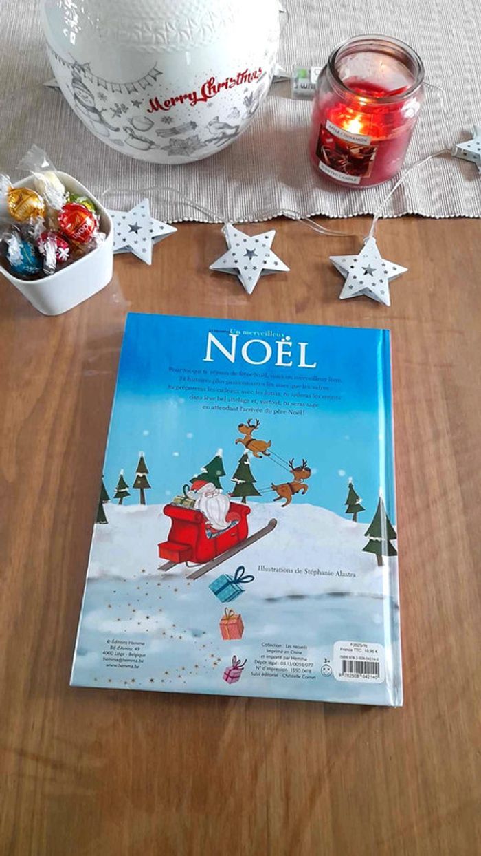 Livre 24 histoires pour un merveilleux Noël - photo numéro 2
