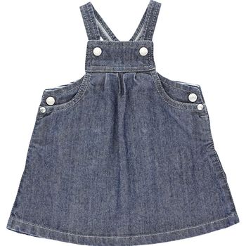 Robe salopette 3 mois en jean Petit Bateau