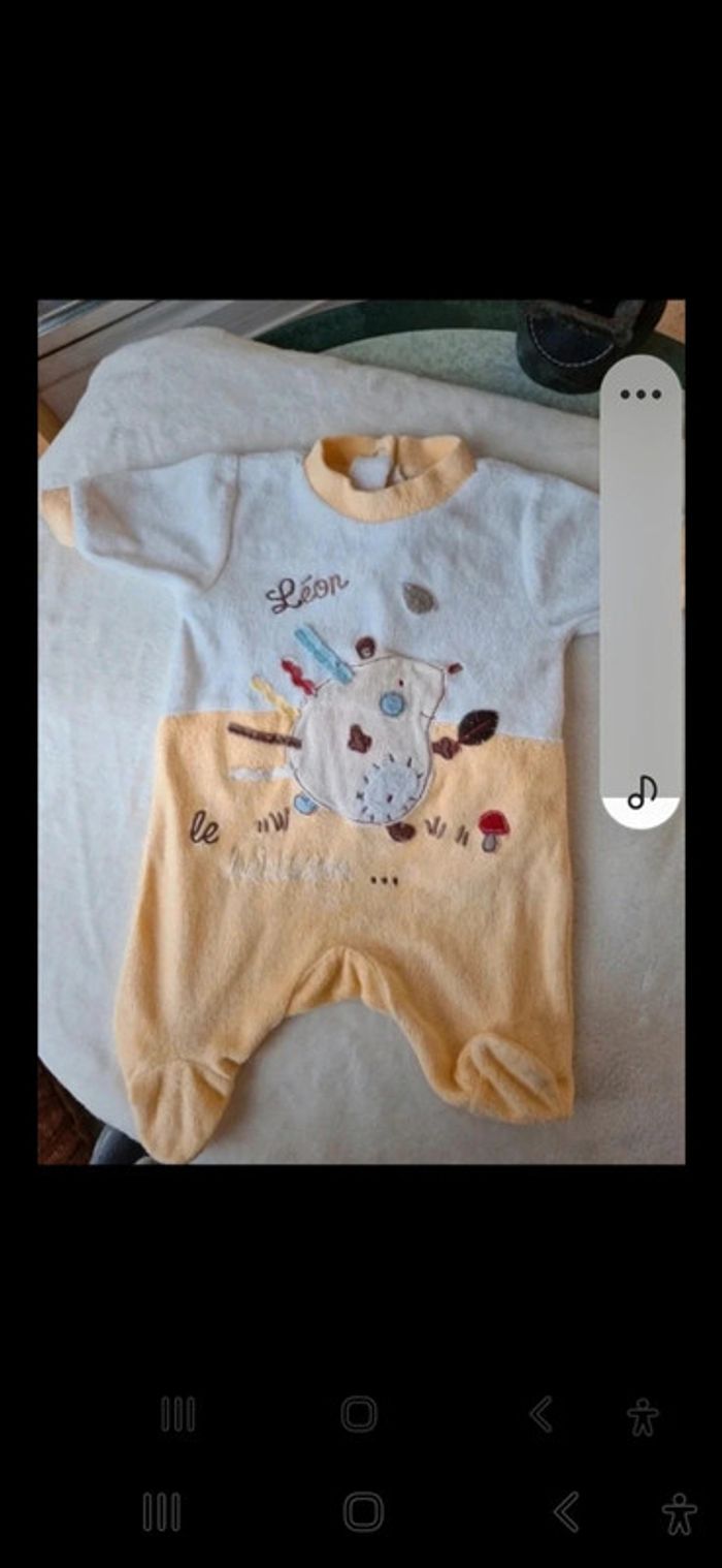 Pyjama bébé garçon.  Kitchoun - photo numéro 8