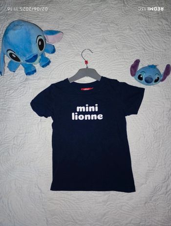 Tee shirt bleu marine