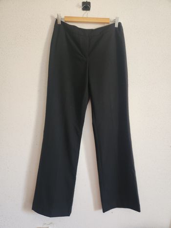 Pantalon femme 40 Esprit – noir – coupe droite habillée – très bon état