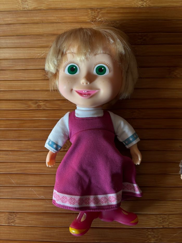 Poupée masha et son ours Michka 23 cm - photo numéro 2