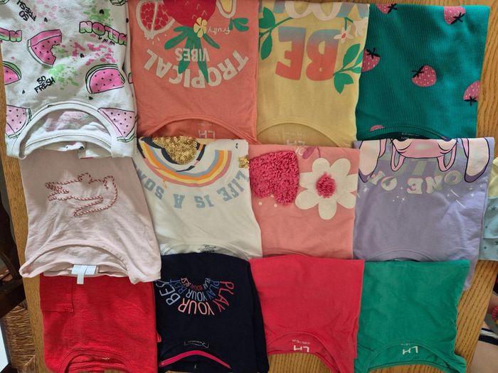Lot tee shirt manche courtes 10 ans - photo numéro 15