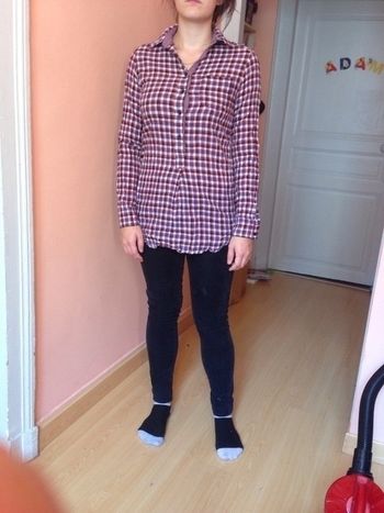 Chemise à carreaux Zara