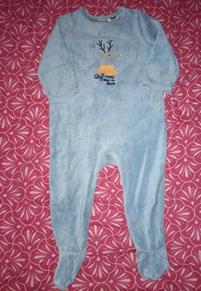 Pyjama 12 mois bébé garçon tape a l'œil - photo numéro 4