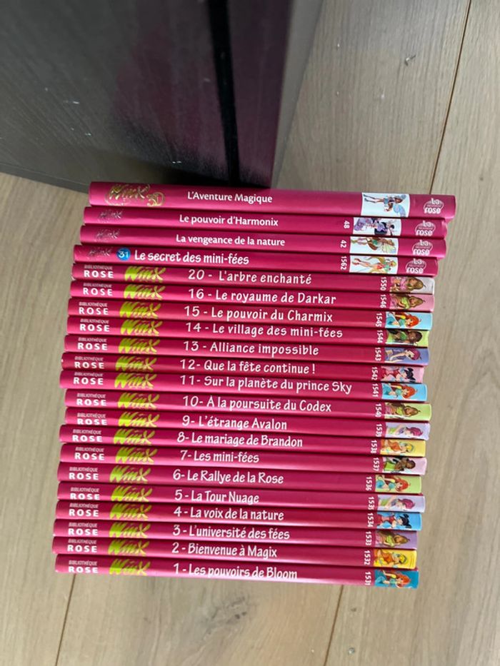 Livre pour enfants la bibliothèque rose winx à l unité - photo numéro 2