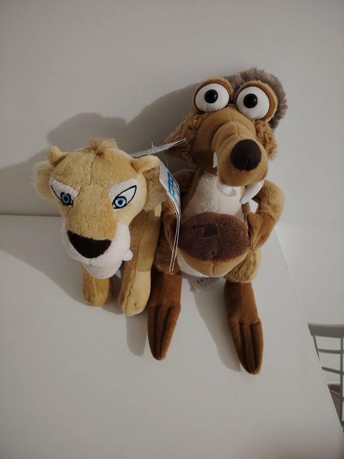 Lot peluche age de glace