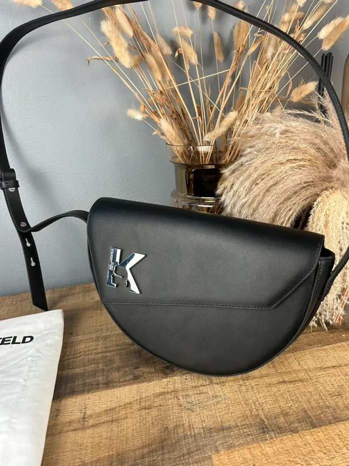 Sac bandoulière Demi Lune Karl Lagerfeld Neuf - photo numéro 2