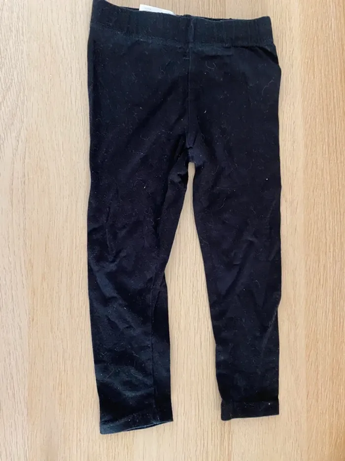 Bébé fille 2 ans jacadi Paris dessus t-shirt pantalon legging collants - photo numéro 7