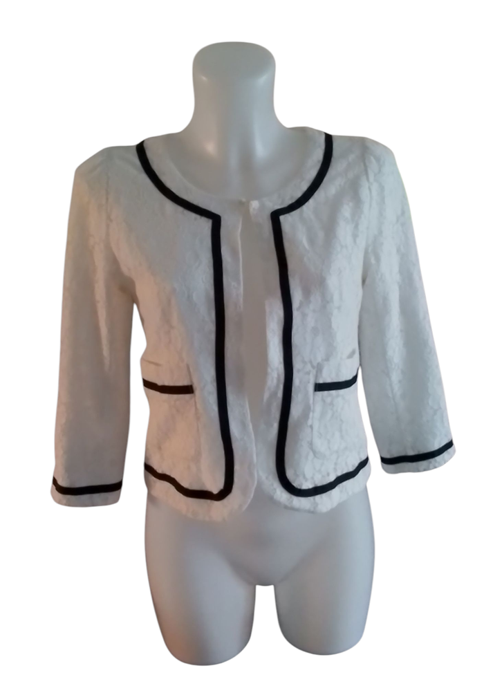 Veste boléro Réversible manches 3/4 taille 36