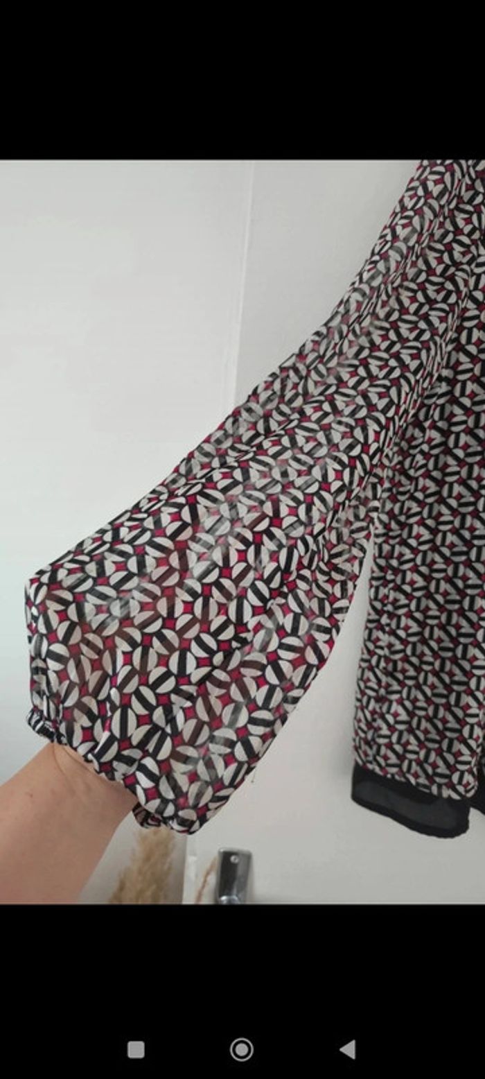 Blouse à motifs colorés taille 44 Formul - photo numéro 5