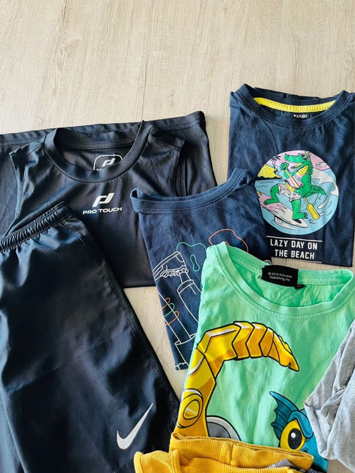 Lot de vêtements été enfant garçon multiples marques - photo numéro 2