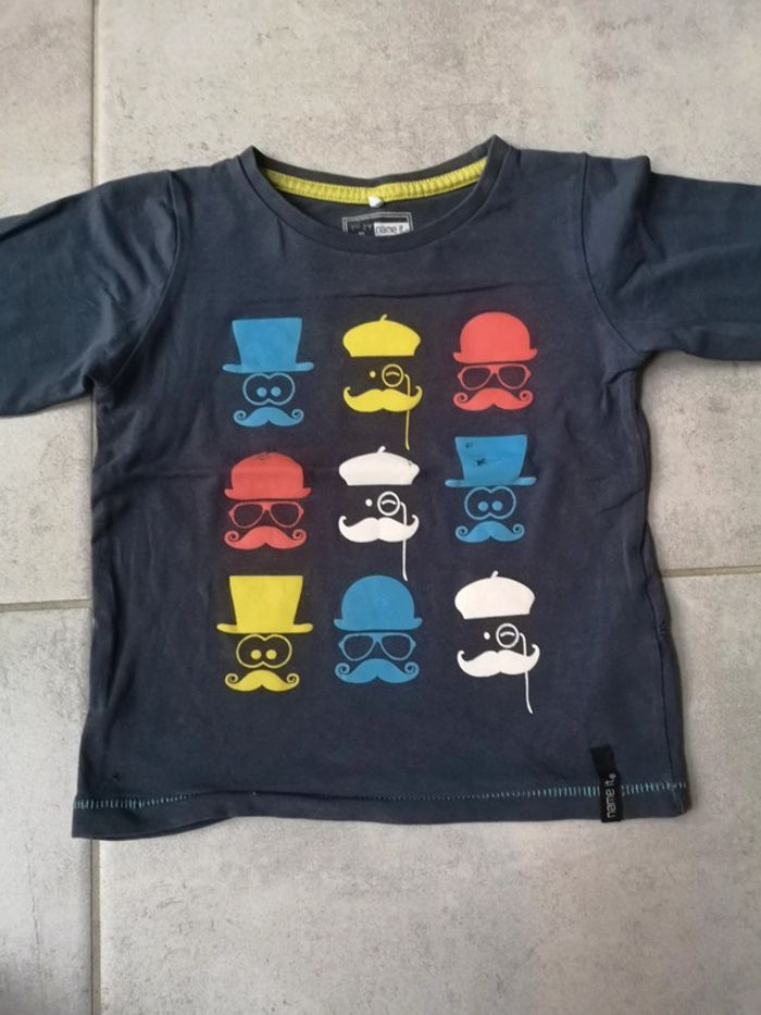 Lot 6 Tee-shirt manches longues 2 ans - photo numéro 5