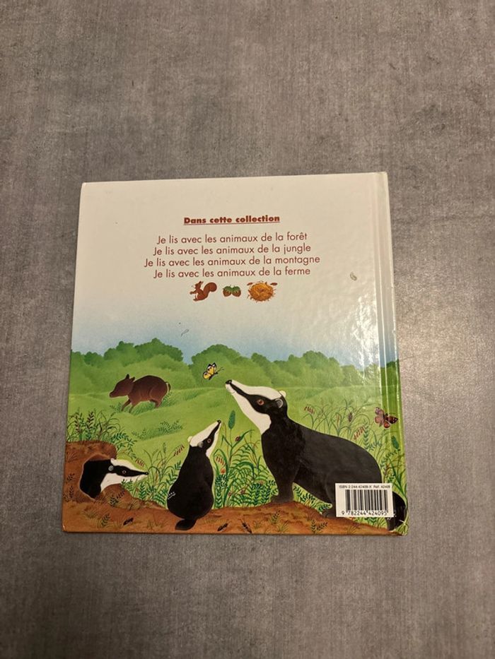 Livre je lis avec les animaux de la forêt - photo numéro 4