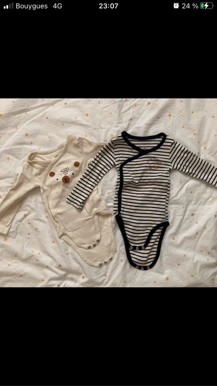 Lot 19 bodies 6 mois - photo numéro 5