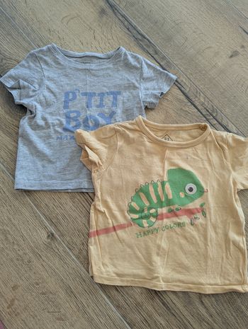 Lot de t-shirt été