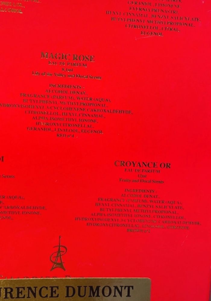 Lot de 5 parfums#parfums de france#charrier parfums - photo numéro 5