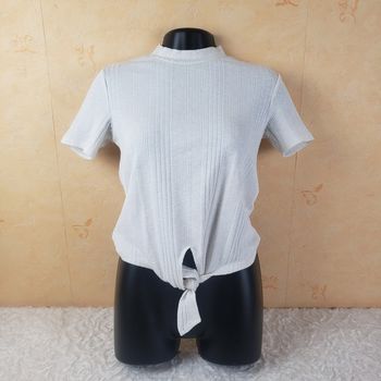 Top col roulé Bershka taille S