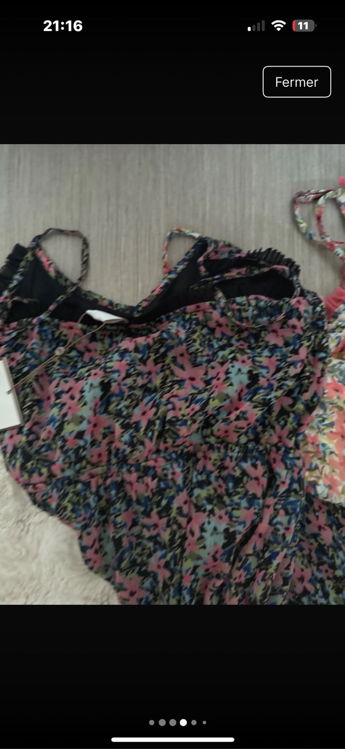Lot deux robes neuve avec étiquette marque villa - photo numéro 4