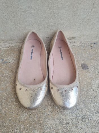 Ballerines Verbaudet dorées taille 34