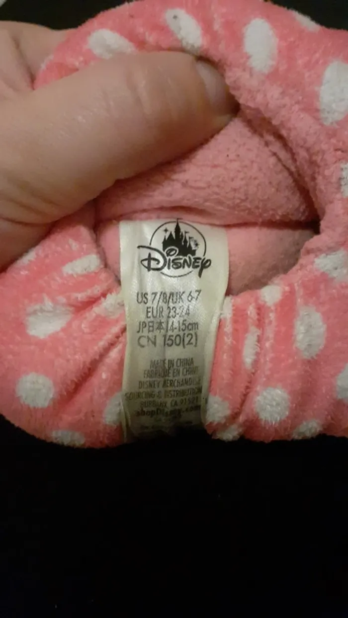 Chaussons disney Minnie - photo numéro 7