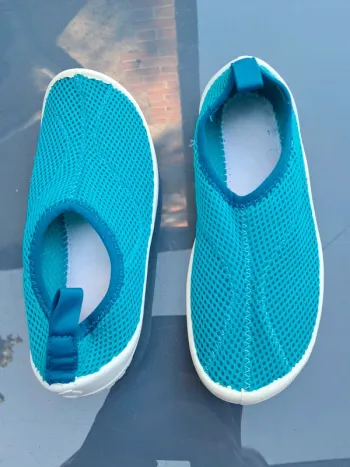 Chaussures de natation, piscine, plage bleues mixtes unisexe - T32 - Tribord