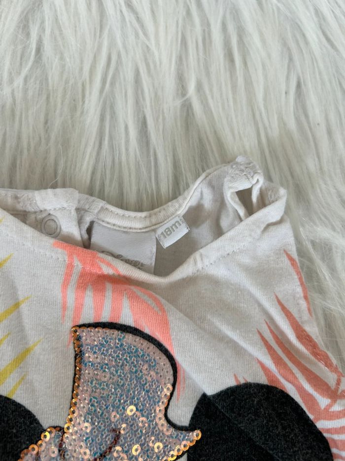 Tee shirt débardeur minnie 🥰 Disney taille 18 mois - photo numéro 2