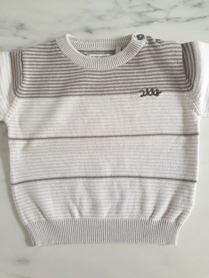 Ikks pull garçon 3 mois - photo numéro 3