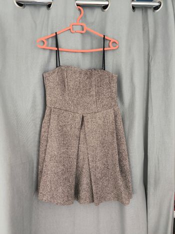 Robe bustier Naf Naf en laine S (36)