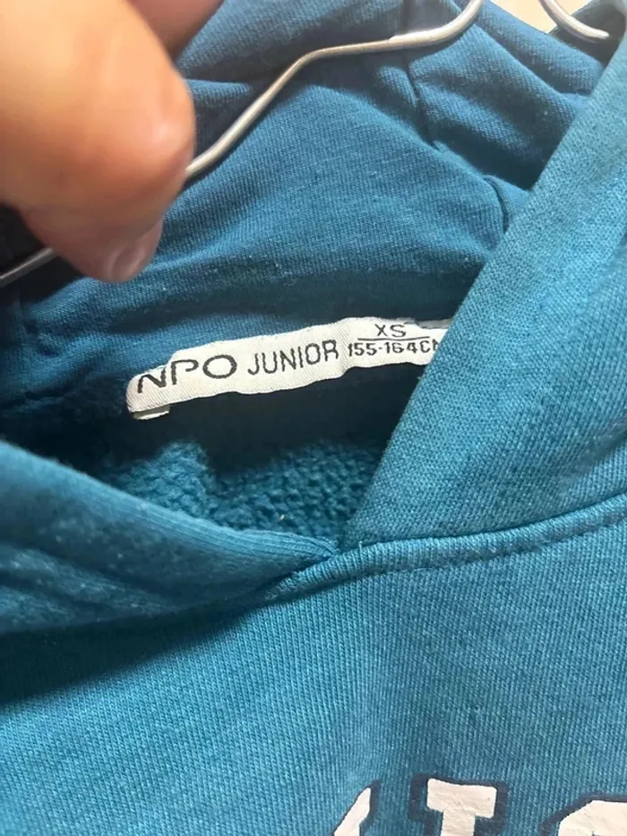 Pull à capuche michigan taille XS marque npo junior - photo numéro 3