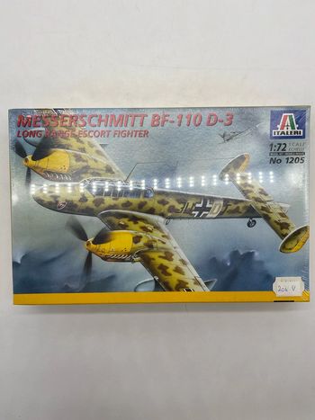 Italeri maquette Messerschmitt BF-110 D-3 long range escort fighter
