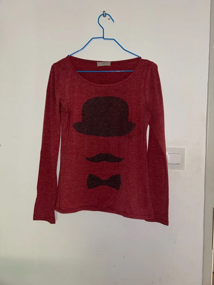 T-shirt manche longue T.36