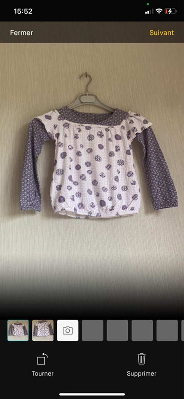 T-shirt manches longues Taille 8 ans