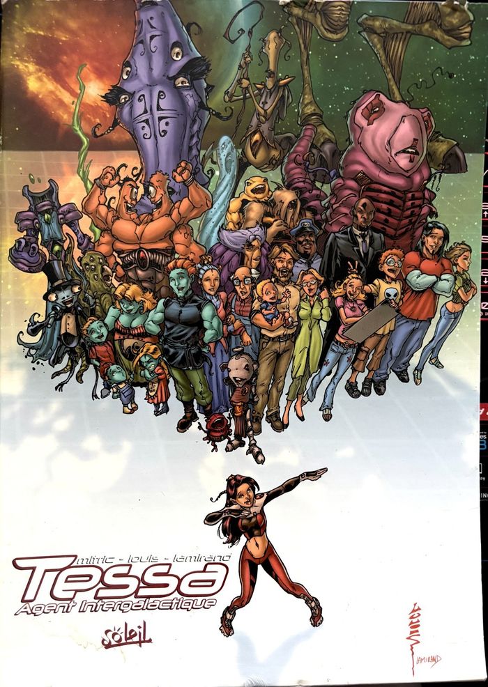 Coffret BD Tessa + vol 1 et 4