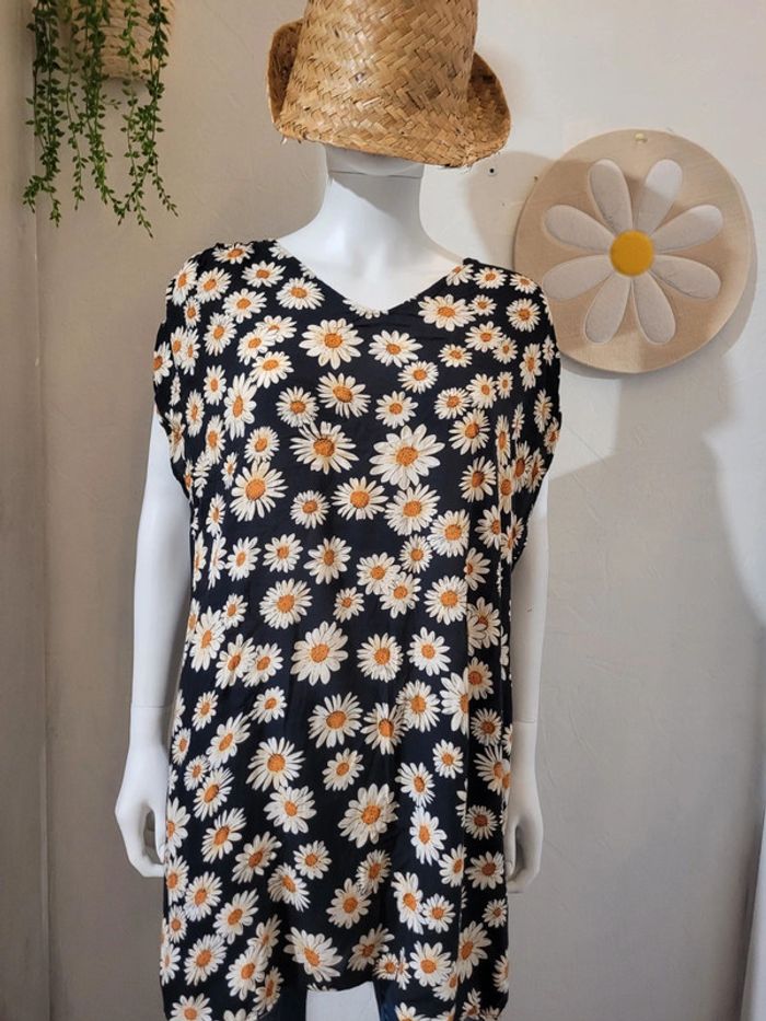Tunique à fleurs