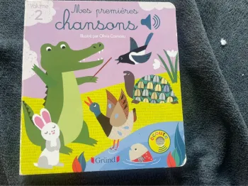 Livre «  mes premières chansons »