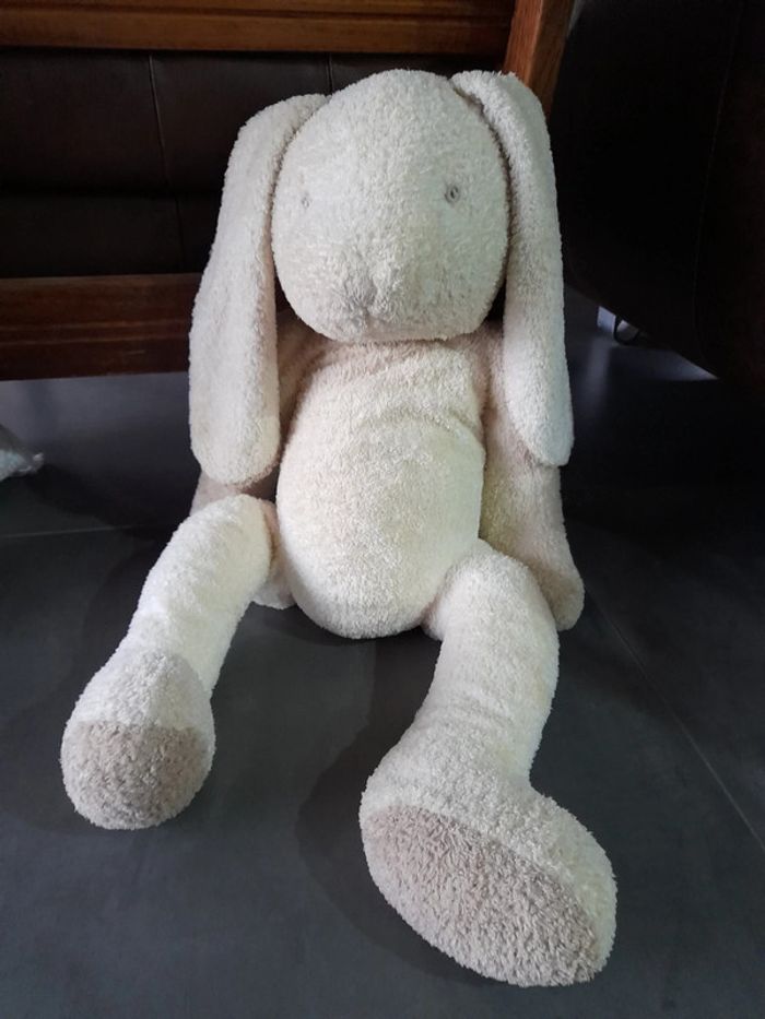 Grosse peluche lapin - photo numéro 2