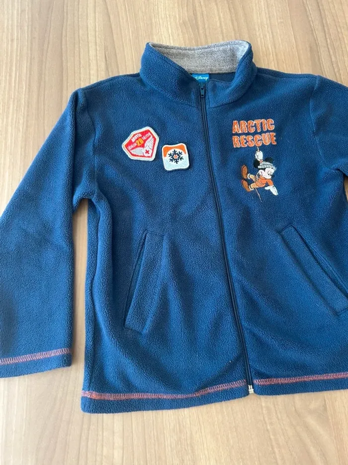 Gilet polaire Disney Mickey 8 ans - photo numéro 2