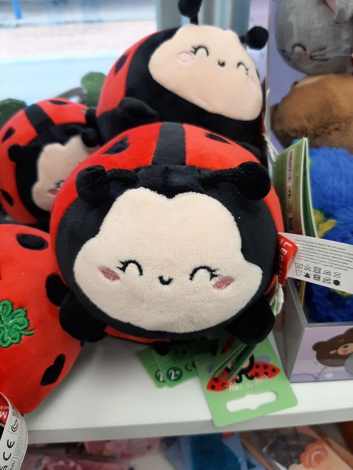 Peluche mini soft coccinelle legami