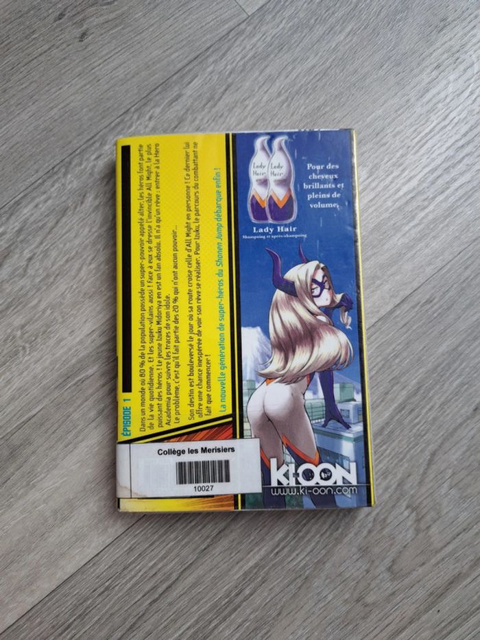 Manga My hero academia - photo numéro 2