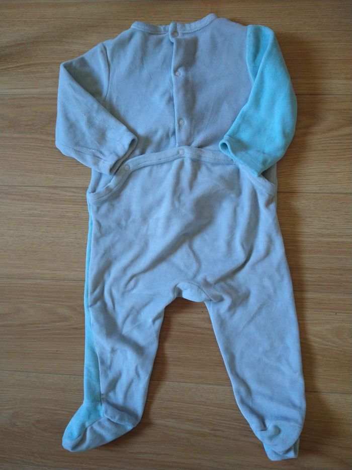 Pyjama Tex taille 12 mois en très bon état - photo numéro 2