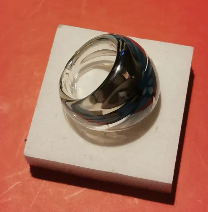 Bague avec fleur neuve - photo numéro 2