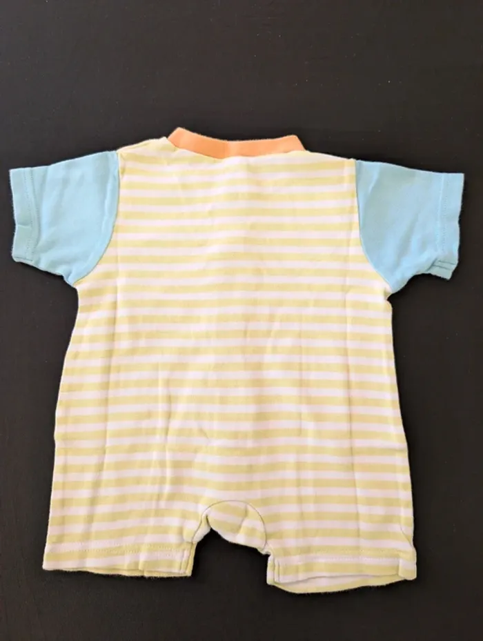 Barboteuse combishort chenille - photo numéro 4