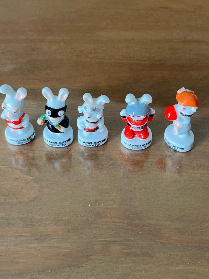 5 fèves Les Lapins Crétins - photo numéro 2
