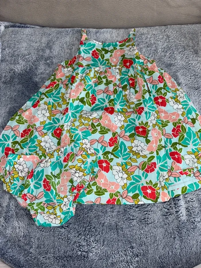 Robe fleurs + bloomer